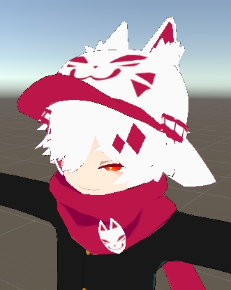 化野干用 狐帽子