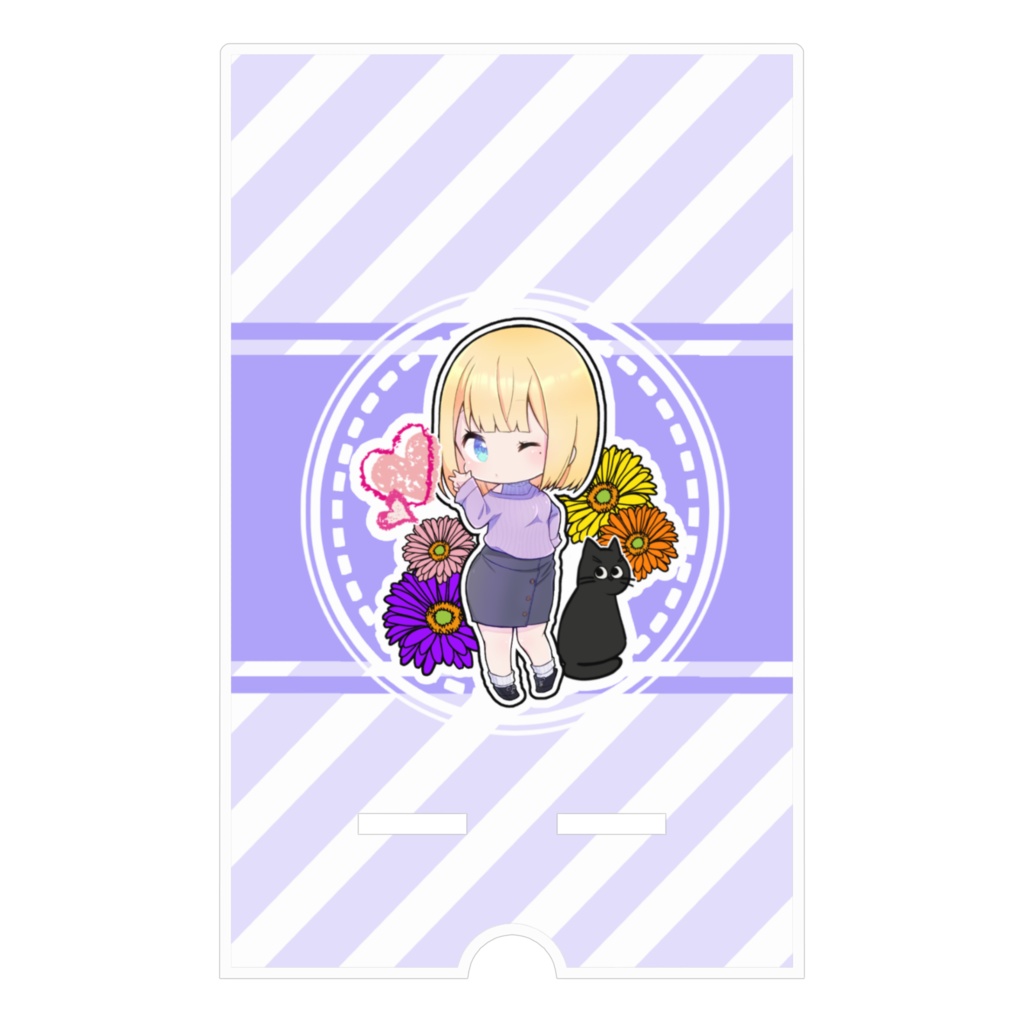 西園寺心アクリルスマホスタンド~ここぴんがあなたのスマホを支えます~