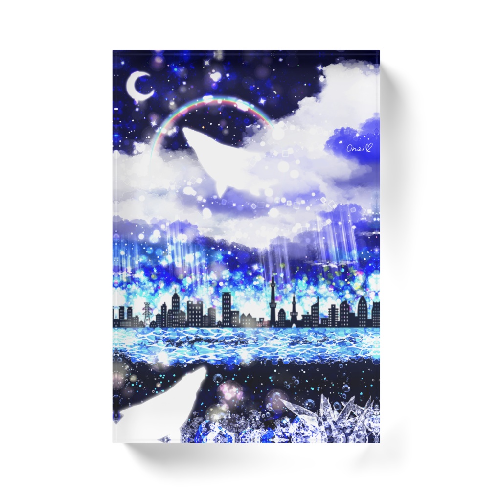 104hzの共鳴 - アクリルブロック