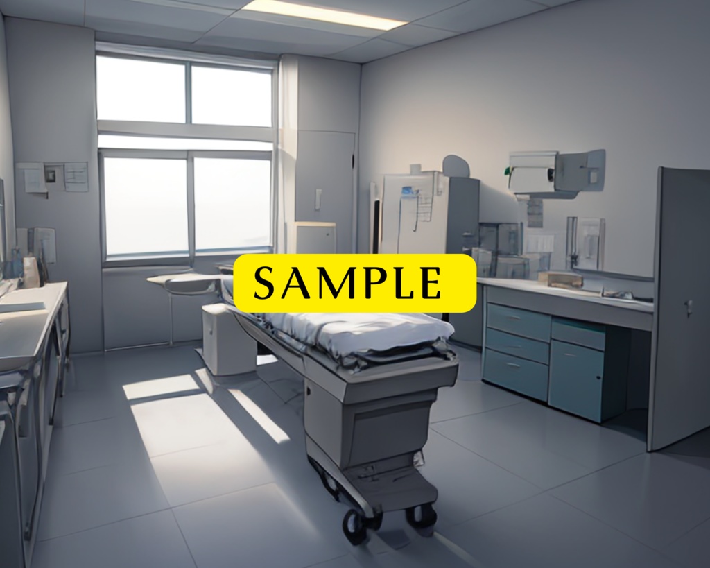 【いつでも使える】【よくある病院】Vol.1 背景10枚+おまけ2枚「初シナリオリリース記念セール実施中」