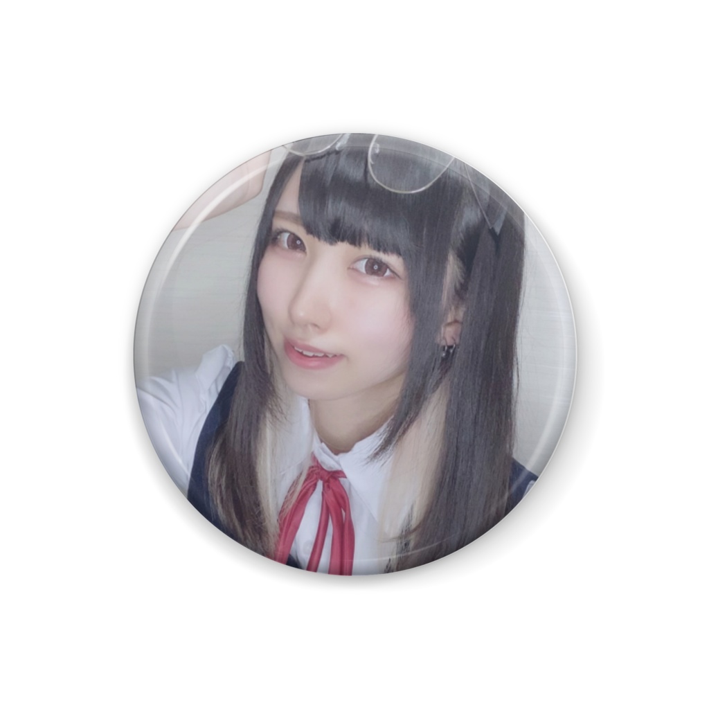 甘沢ゆあ 制服缶バッチ B