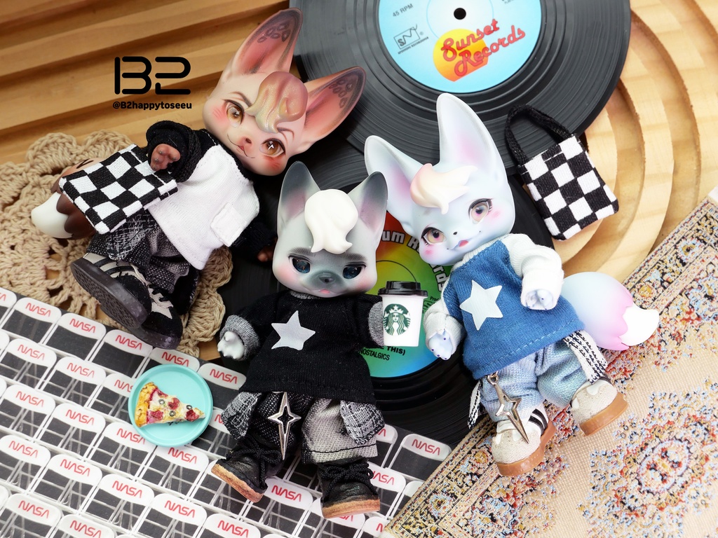 KUMUKUKU ラグランTシャツセット クムククサイズ服