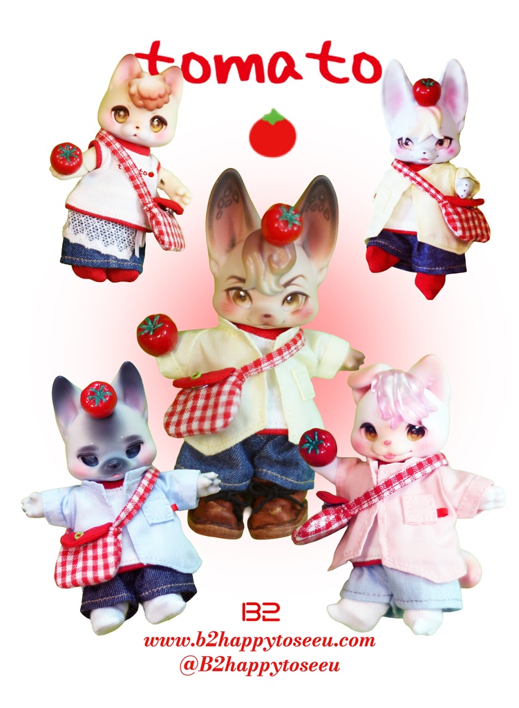 OB11,KUMUKUKU トマトセットアップ