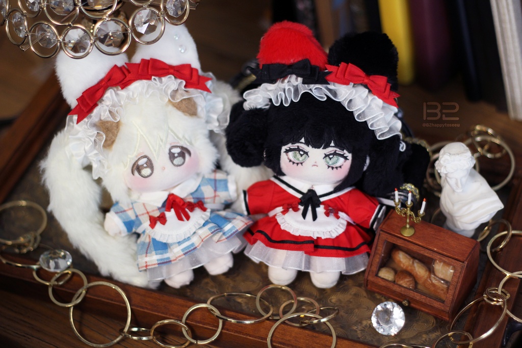 10cm ぬいぐるみ衣装 ラブリー&キッチュ サーバー衣装