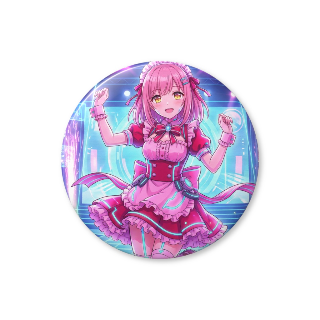 アイドル・るるみな缶バッジ