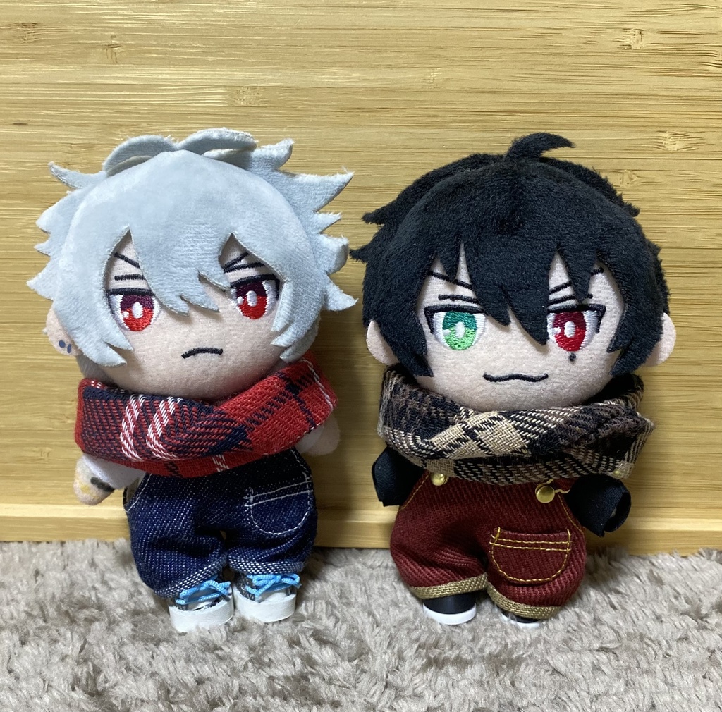 チェック柄 スヌード