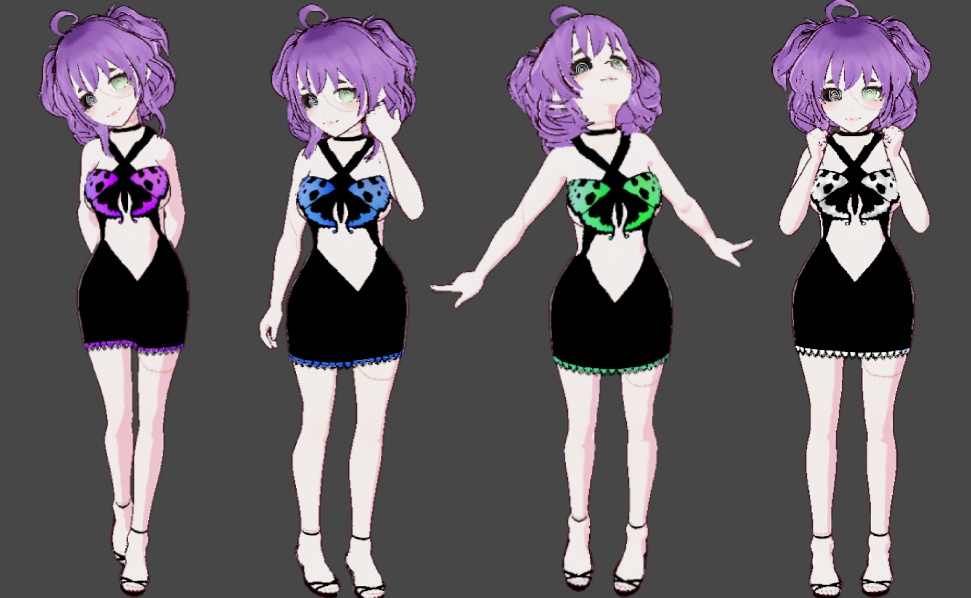 Butterfly Beauty Set VRoid (1.0.0+)
