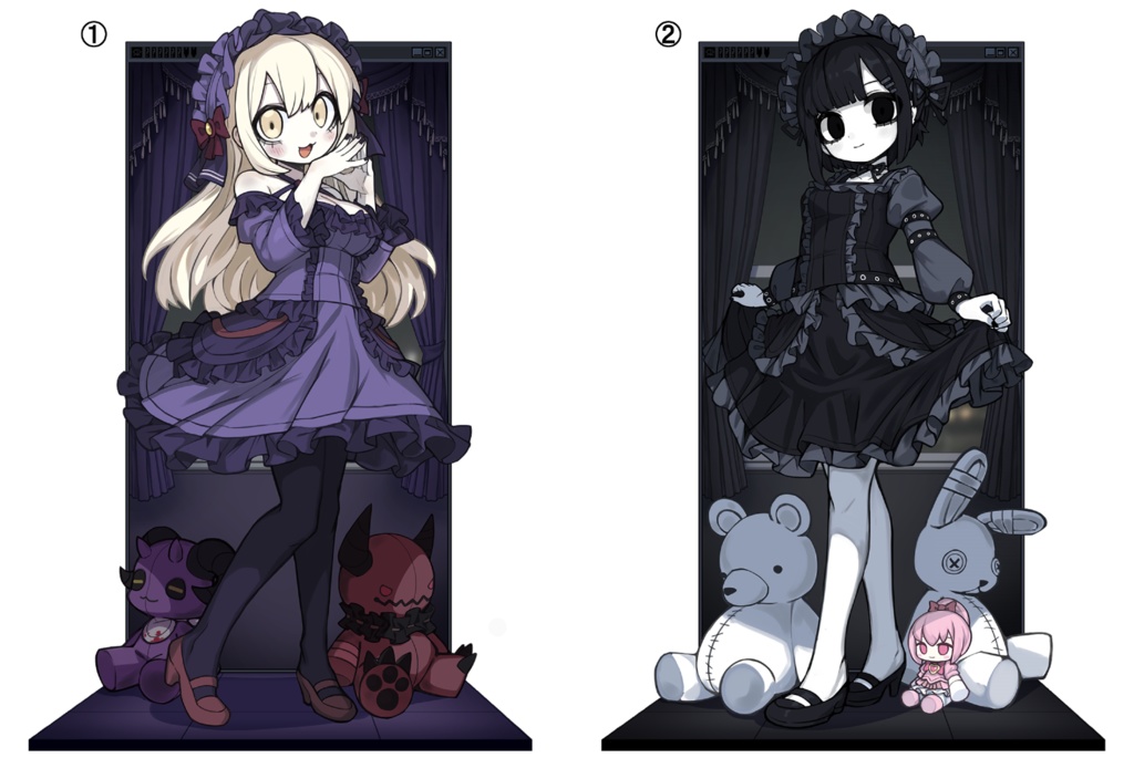 ジオラマアクリルスタンド