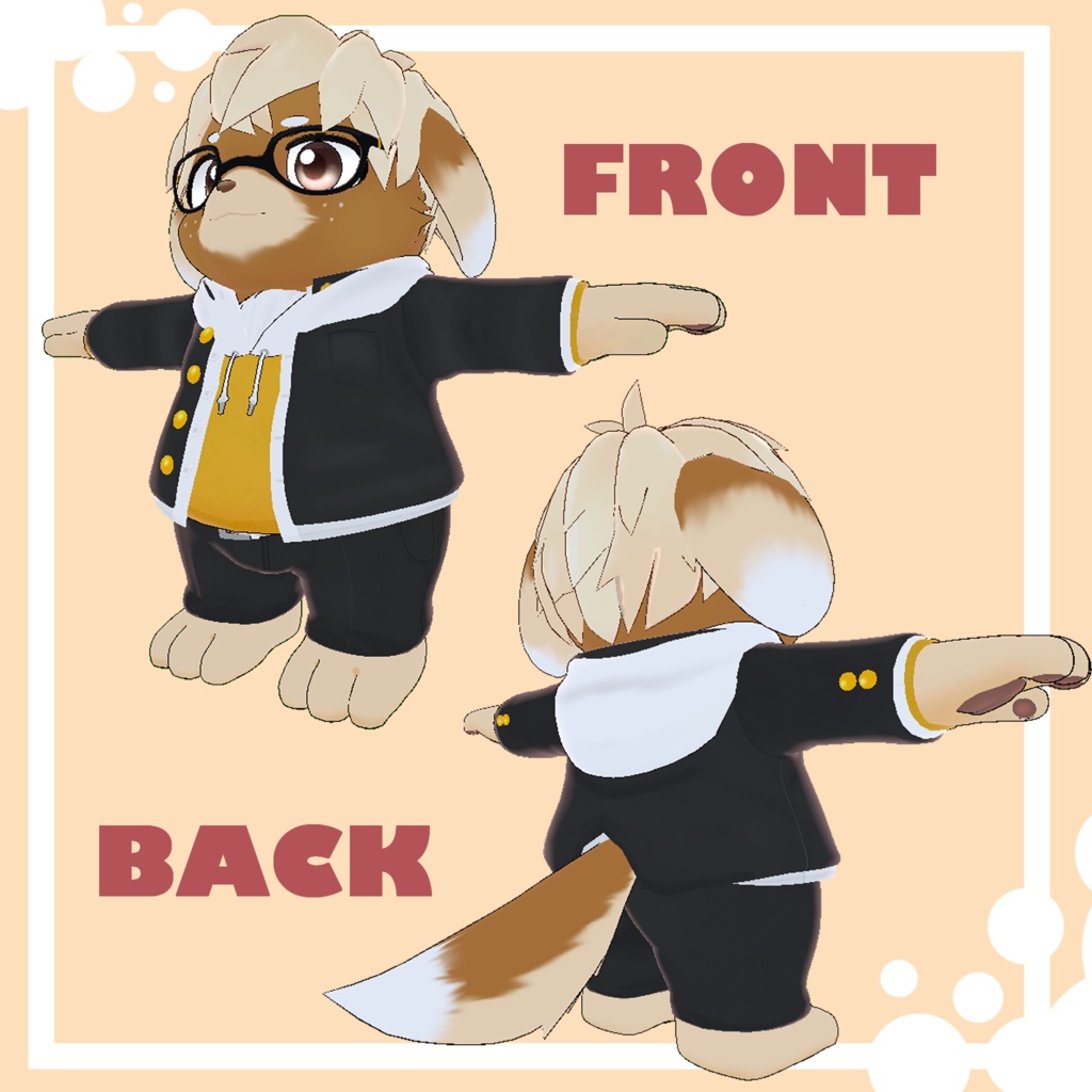 オリジナル3Dモデル【アンド/Ando】