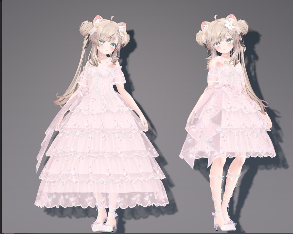 vrchat衣装【 ライムLime,マヌカmanuka適応です】花嫁