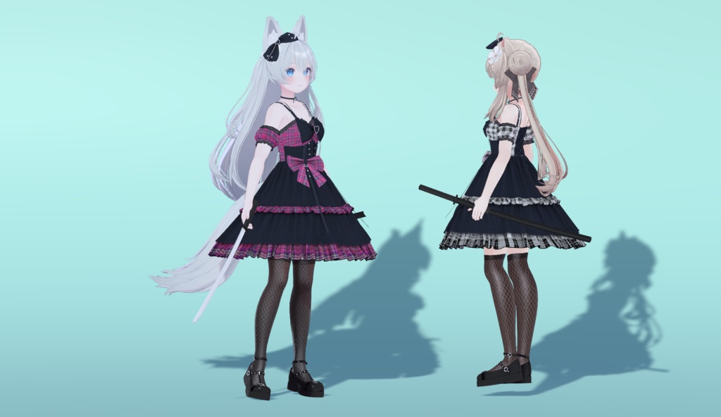 vrchat衣装【 ライムLime,chiffon,manuka適応です】