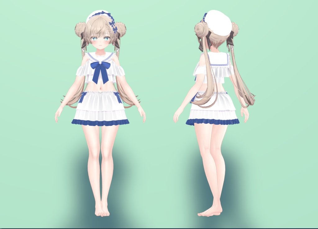 vrchat衣装【 ライムLime,chiffon,manuka適応です】-36
