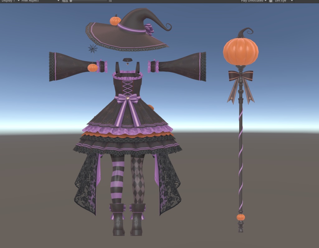 vrchat衣装【 Lime,chiffon適応です】-39