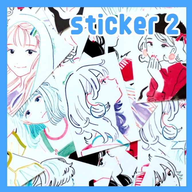 INK ステッカー２