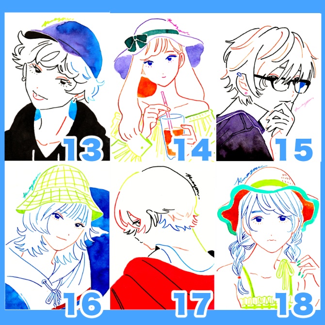 INK ステッカー2