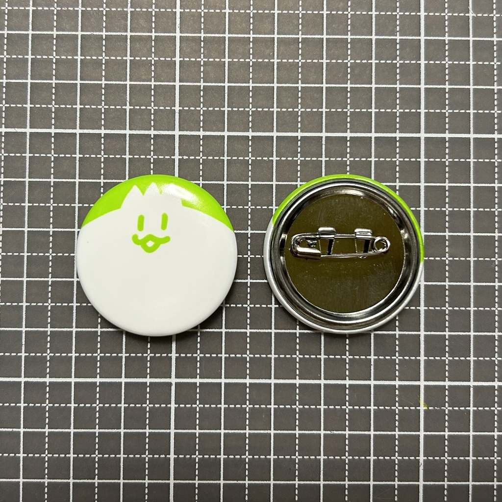 ばぶ草缶バッジ