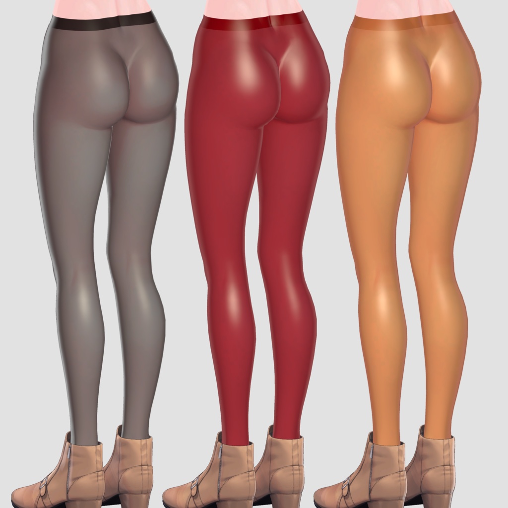 メッシュもテクスチャも不要なストッキングシェーダー