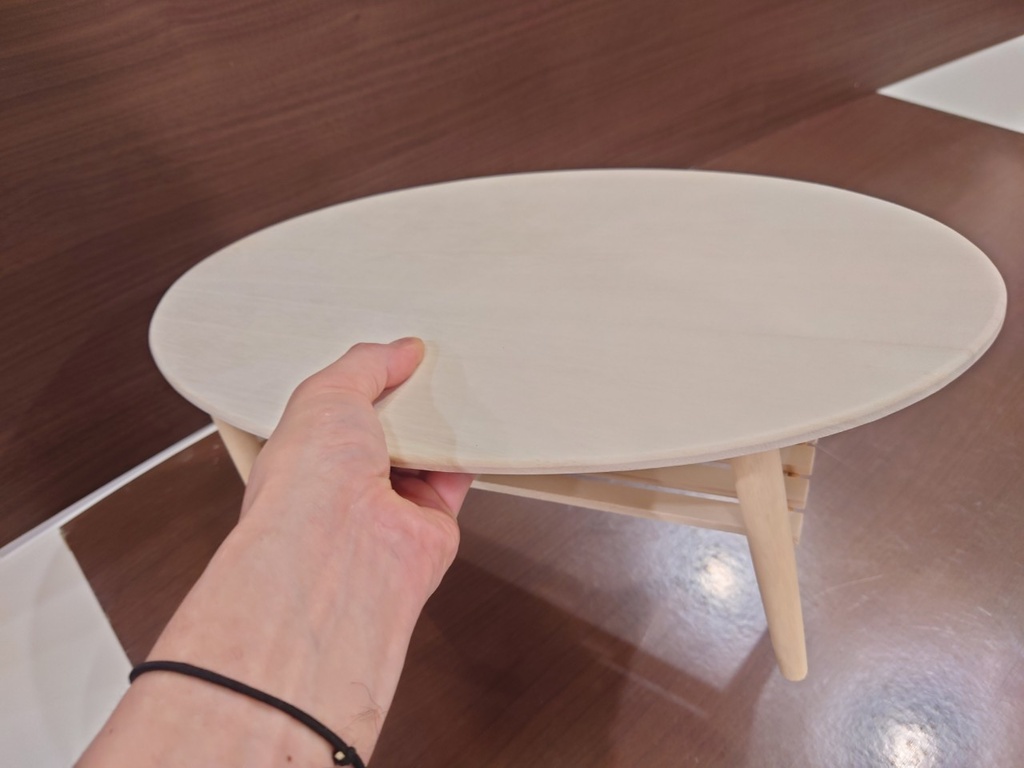 1/3 ローテーブル