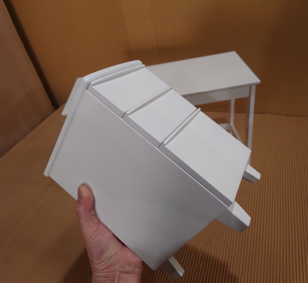 1/3デスク(机、チェスト)