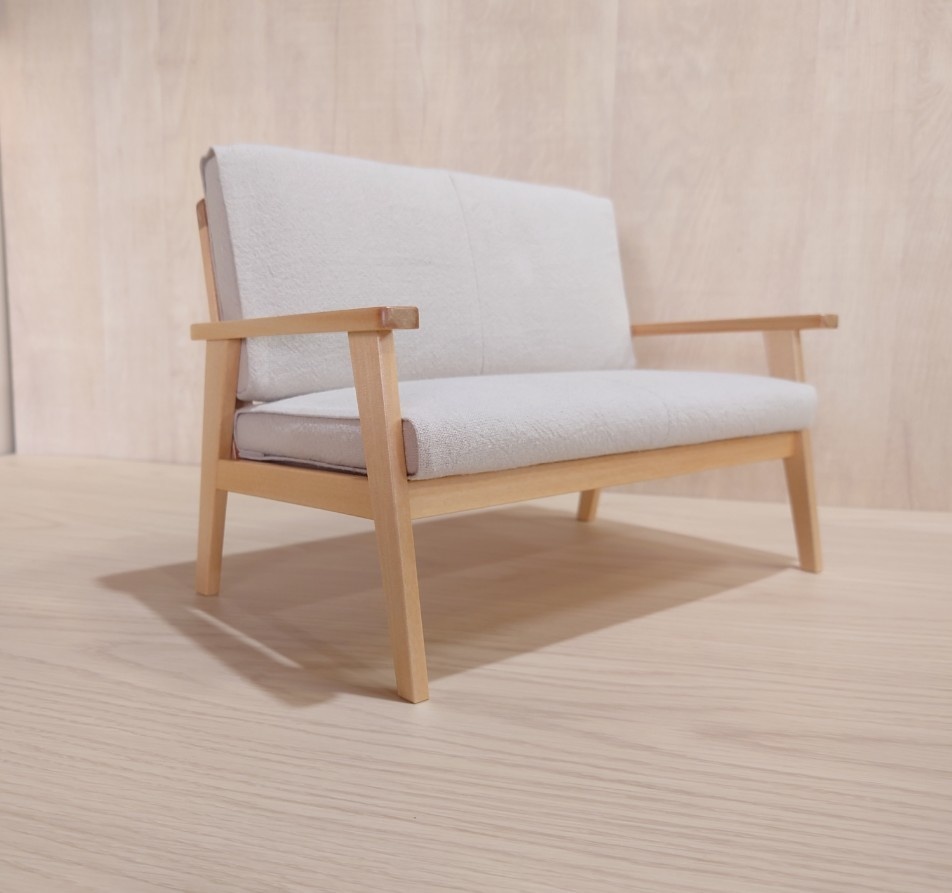 1/4ソファー(二人掛け)