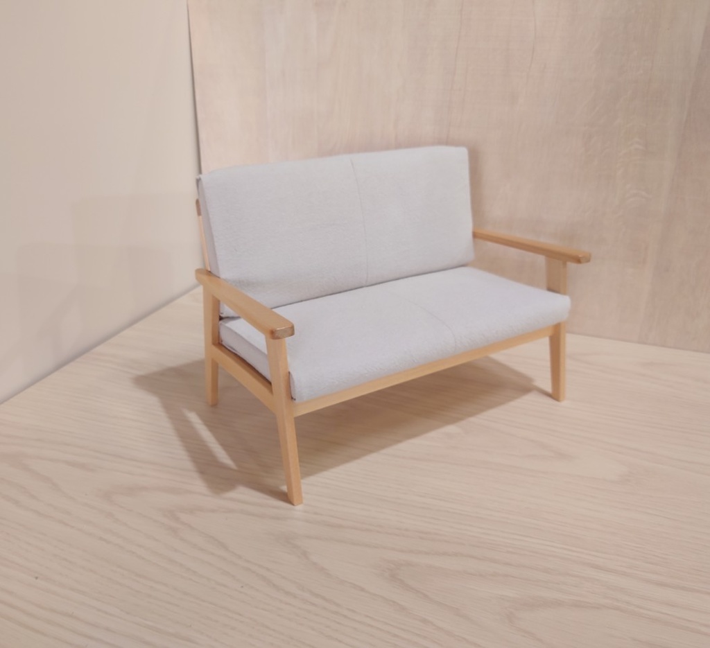 1/4ソファー(二人掛け)