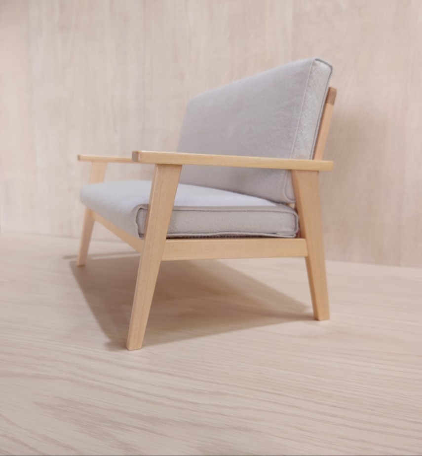 1/4ソファー(二人掛け)