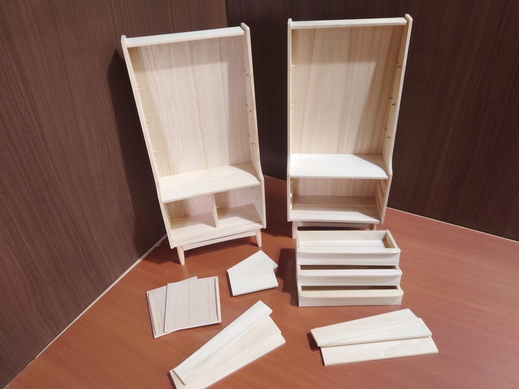 1/4 ハイシェルフ(塗装ベース)