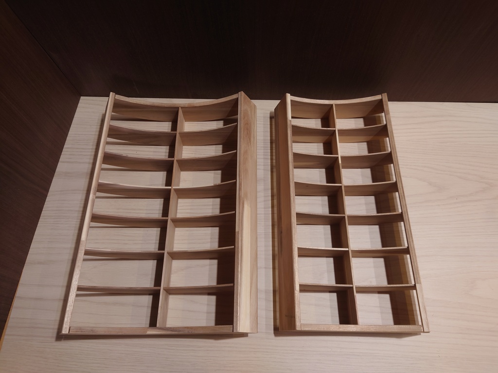 【受注生産】1/6 円形本棚(60度)