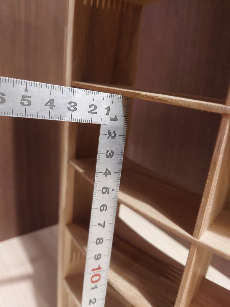 【受注生産】1/6 円形本棚(45度)