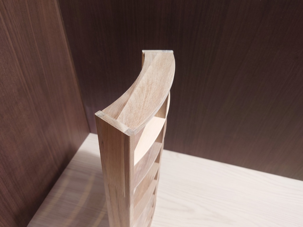 【受注生産】1/6 円形本棚(45度)