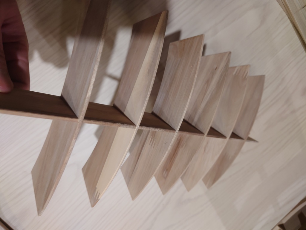 【受注生産】1/6 円形本棚(組立キット)