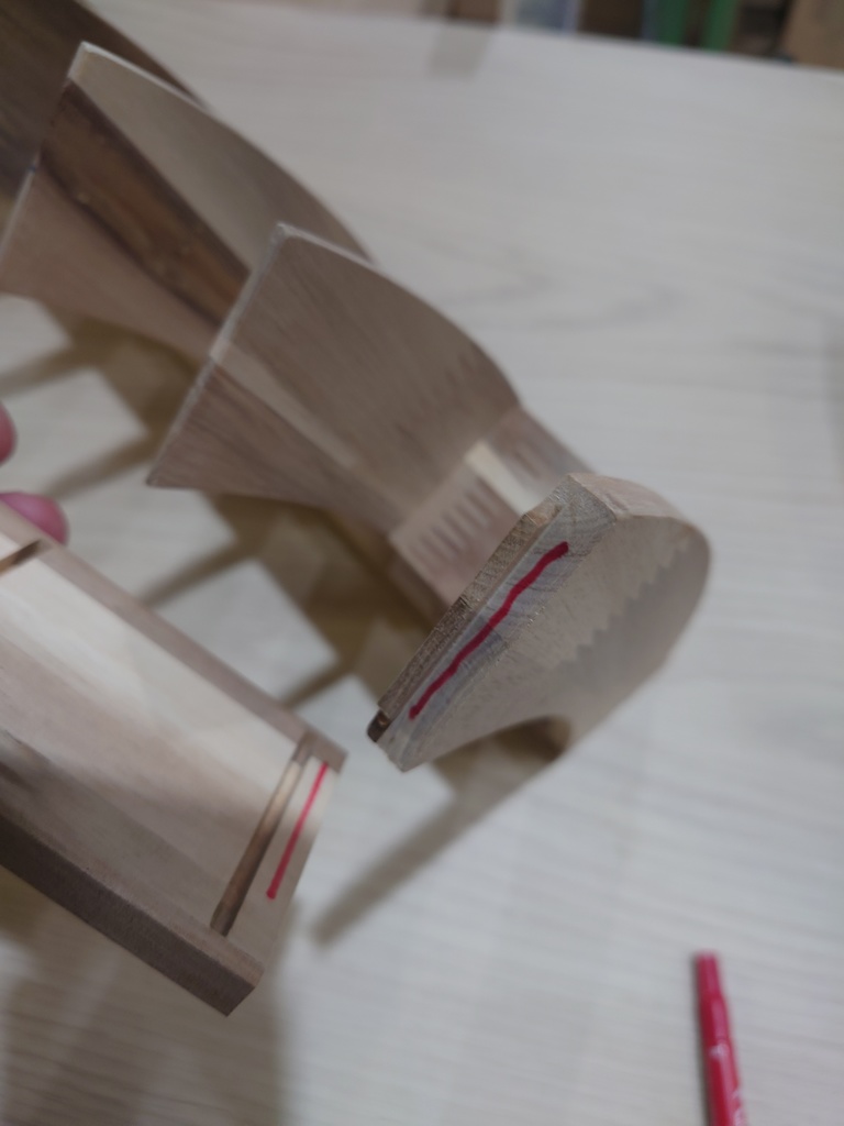 【受注生産】1/6 円形本棚(組立キット)