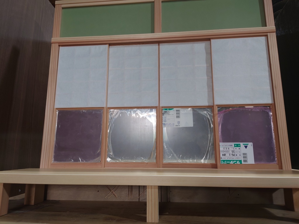 ドールハウス 1/6雪見障子