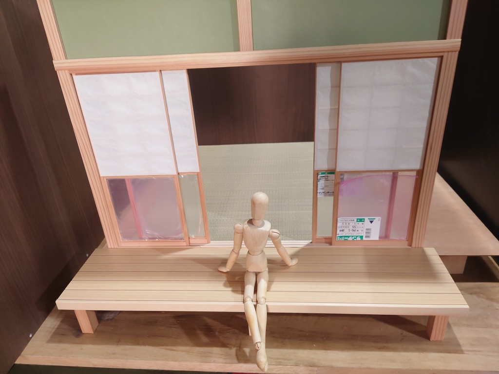 ドールハウス 1/6雪見障子