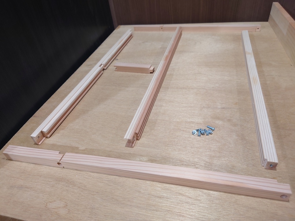 ドールハウス 1/6雪見障子