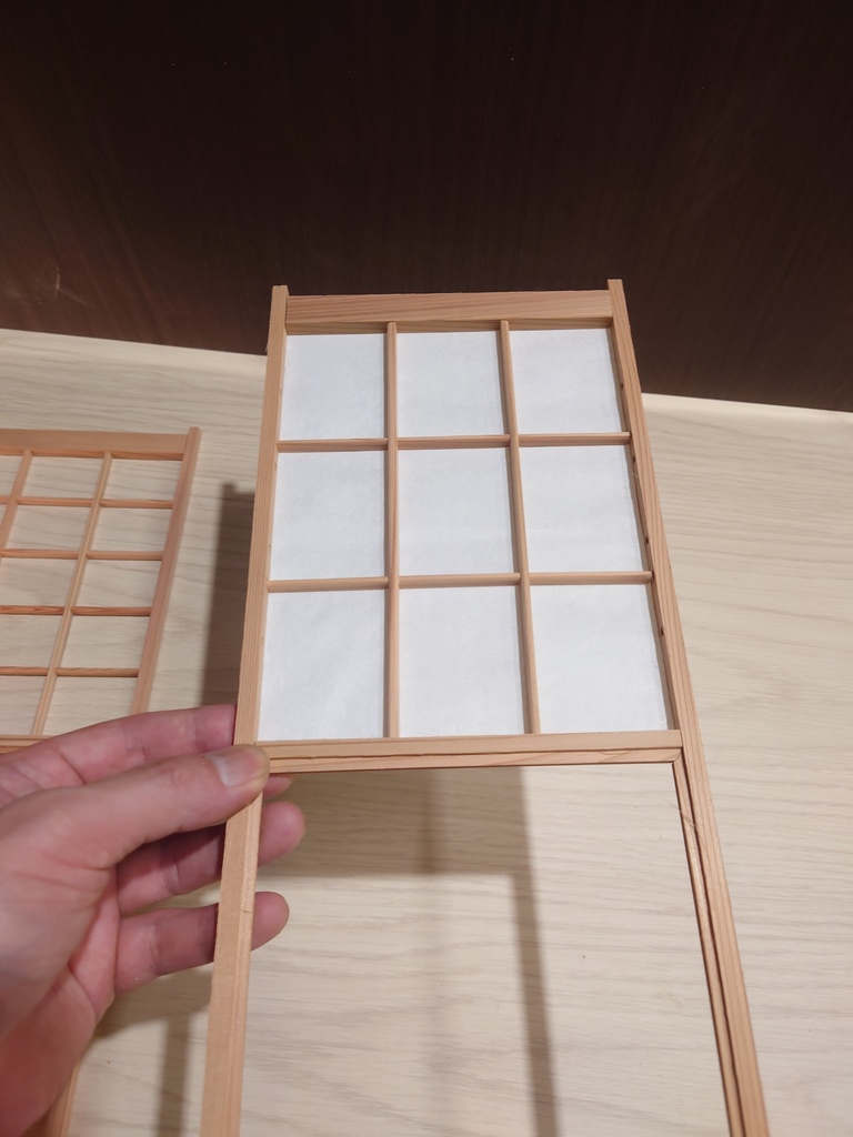 ドールハウス 1/6雪見障子