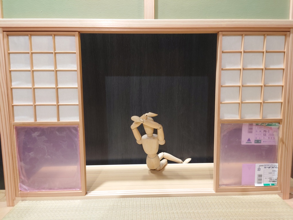 ドールハウス 1/6雪見障子