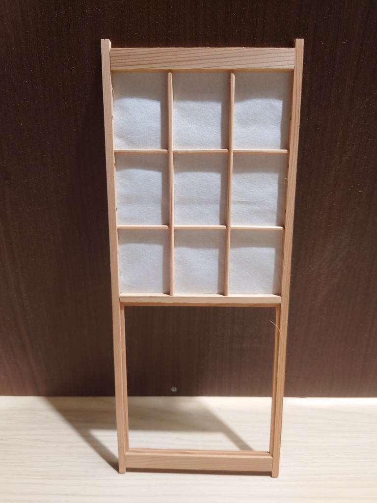 ドールハウス 1/6雪見障子