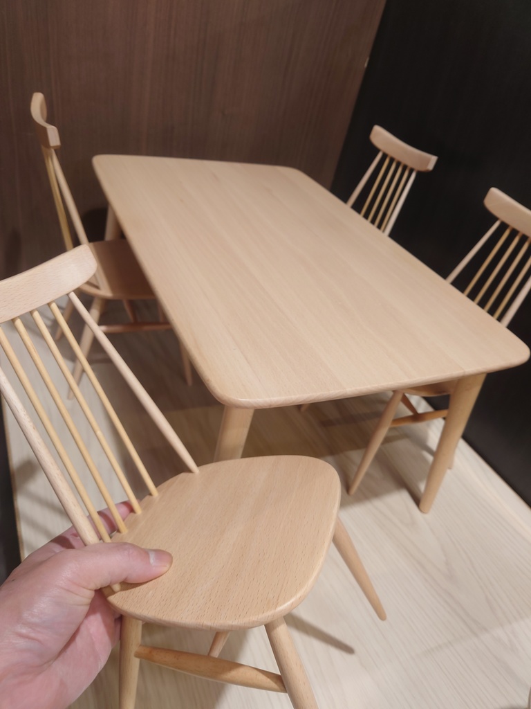 1/3ダイニングセット(4人掛け)