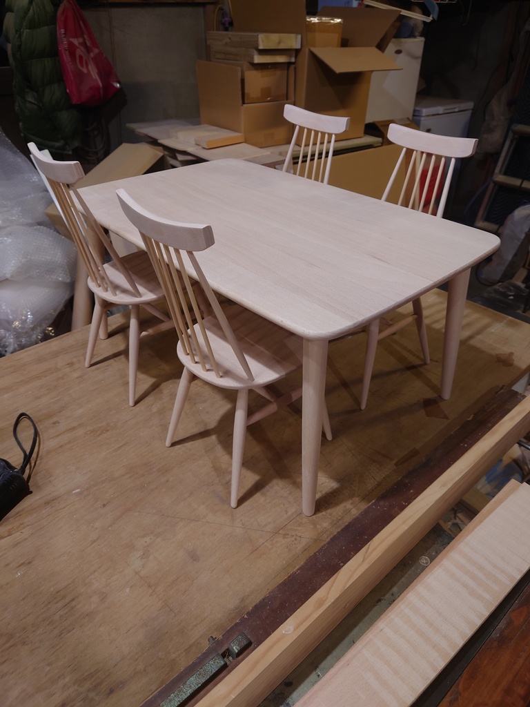 1/3ダイニングセット(4人掛け)