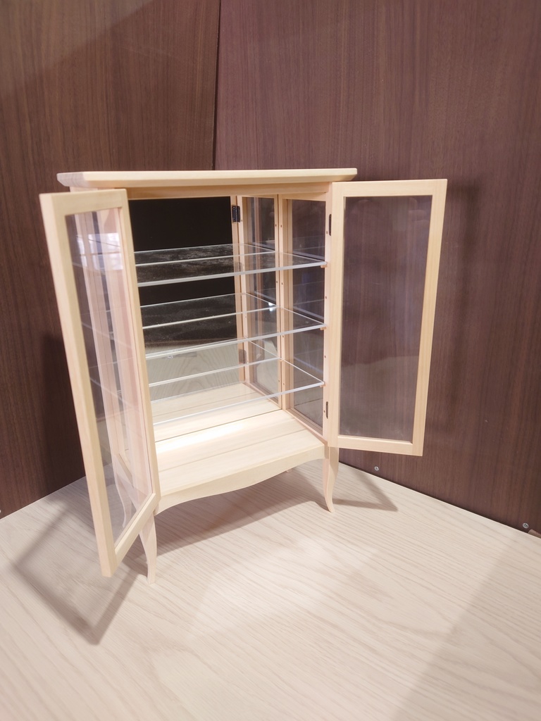 ドール家具 1/4キュリオケース