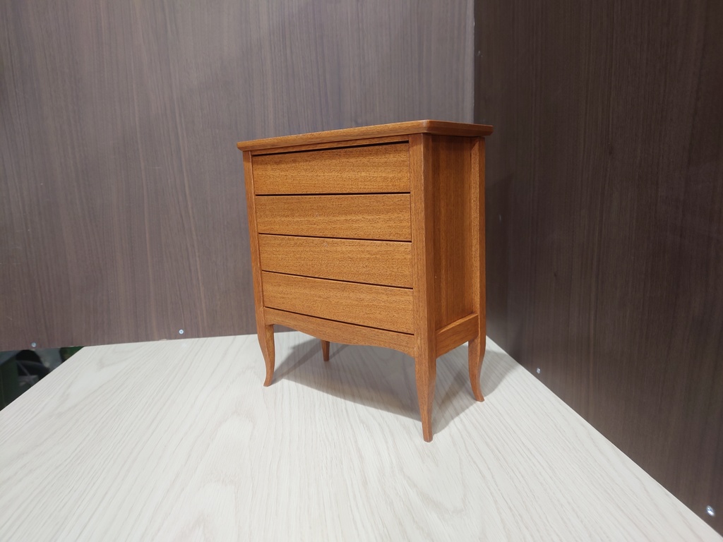 ドール家具 1/4キュリオケース