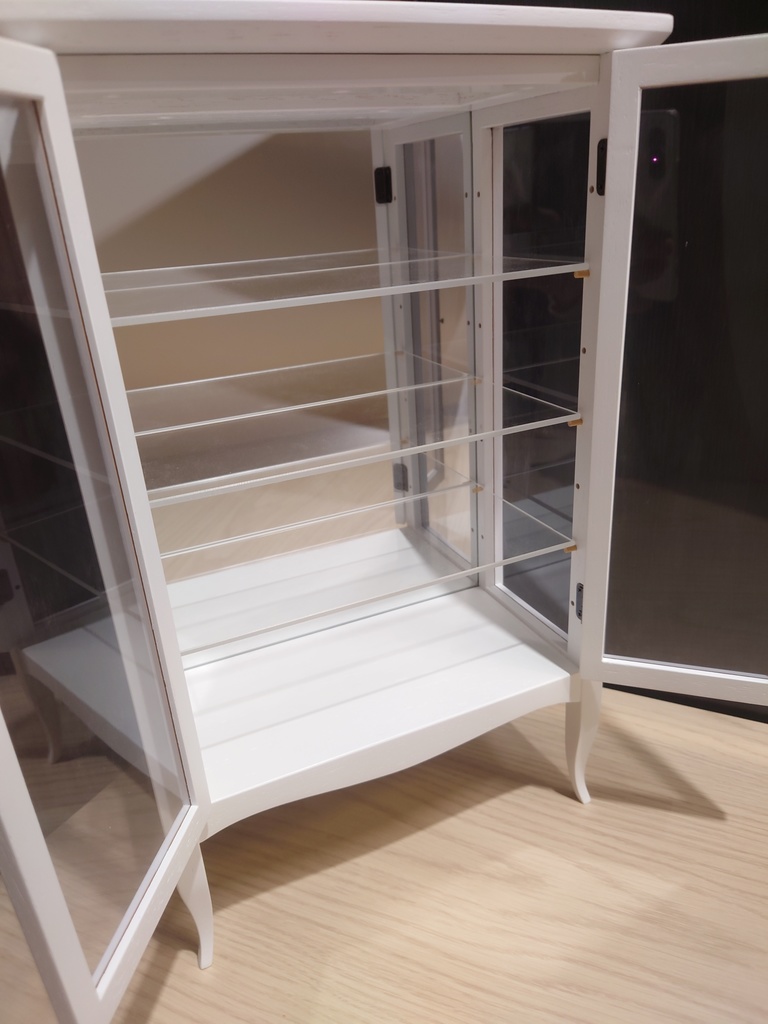 ドール家具 1/4キュリオケース