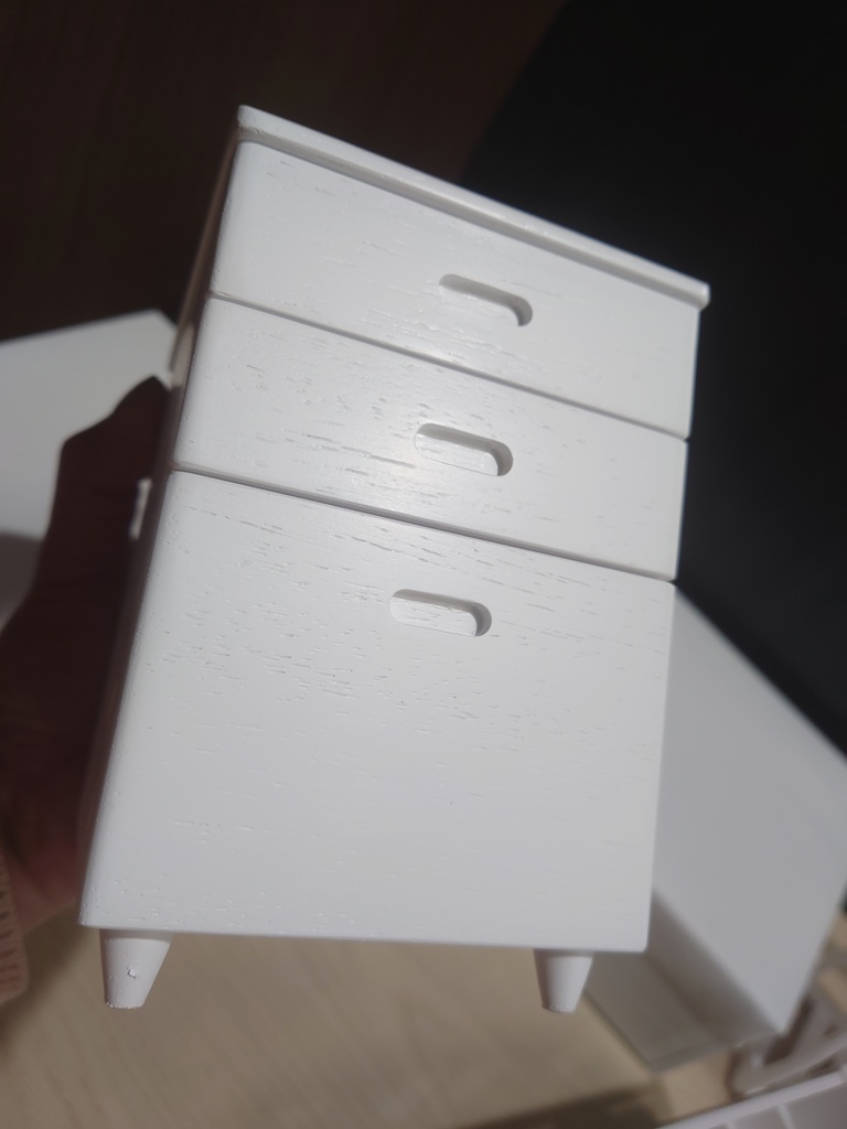 ドール家具 1/4 ベッドフレーム