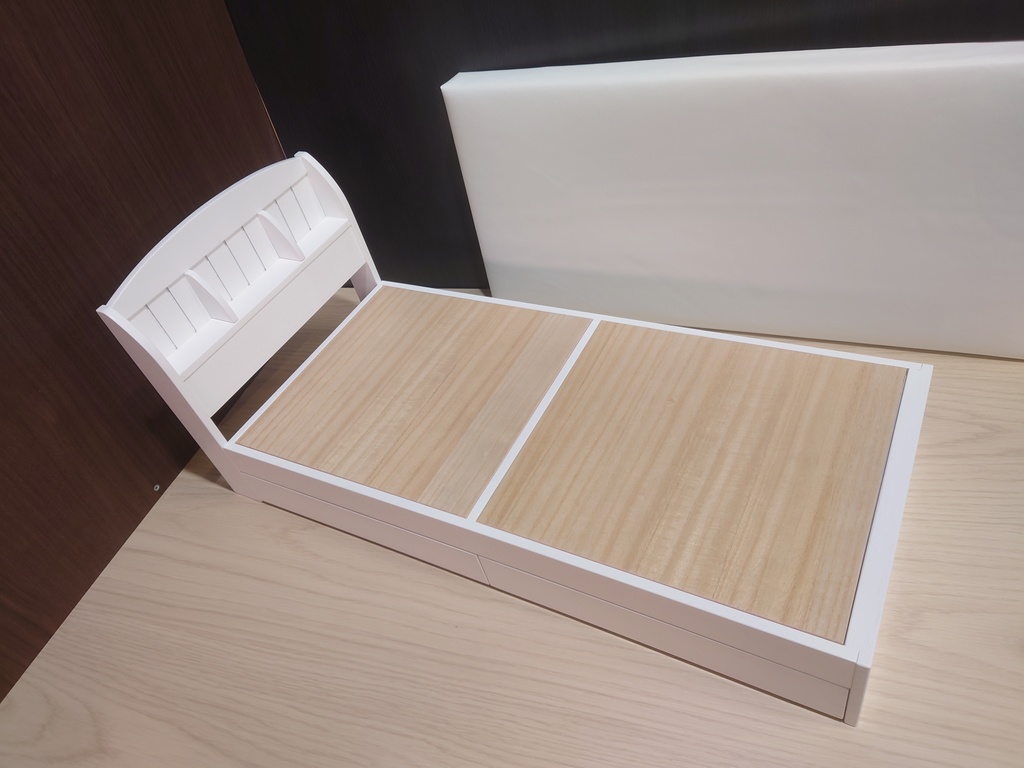 ドール家具 1/4 ベッドフレーム