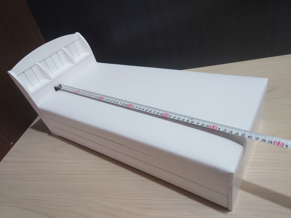 ドール家具 1/4 ベッドフレーム