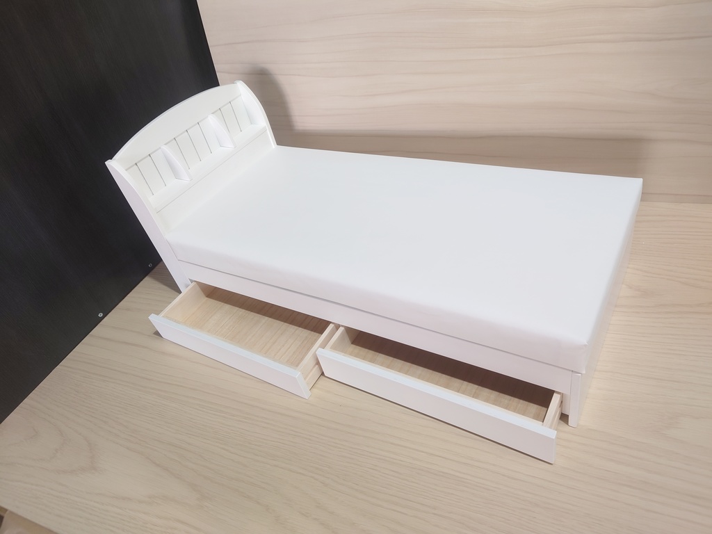 ドール家具 1/4 ベッドフレーム