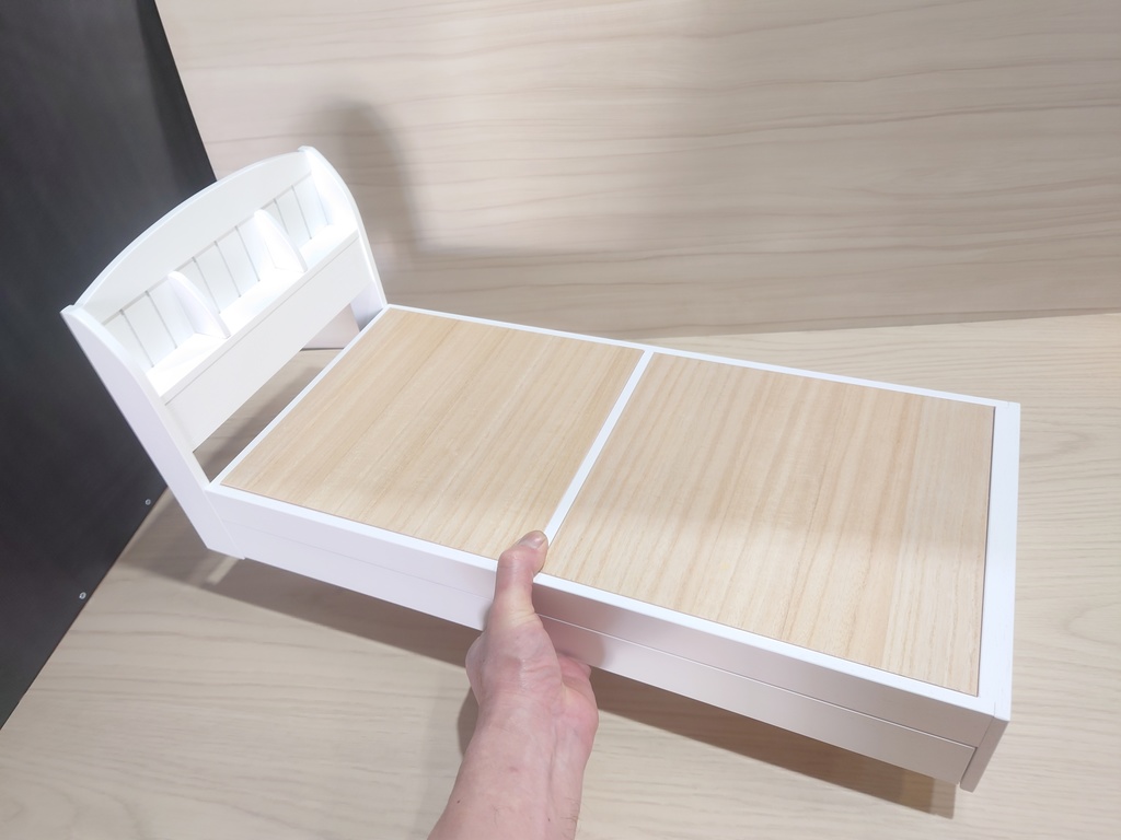 ドール家具 1/4 ベッドフレーム