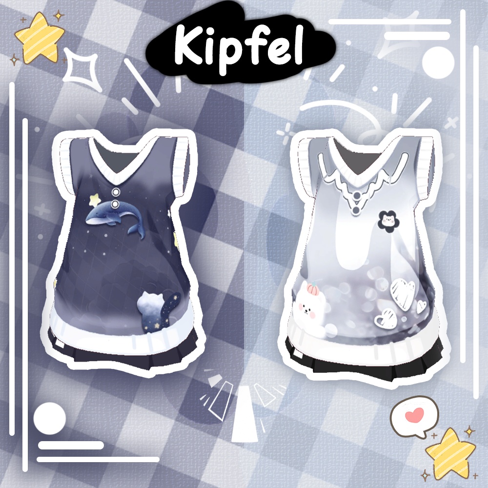 キプフェル Kipfel / 衣装テクスチャの置換（追加）