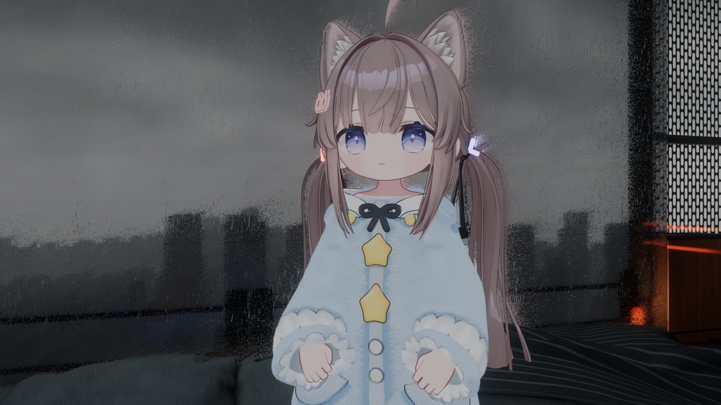 {Mamefriends/ Hikarun衣装 }/ 星と小雨